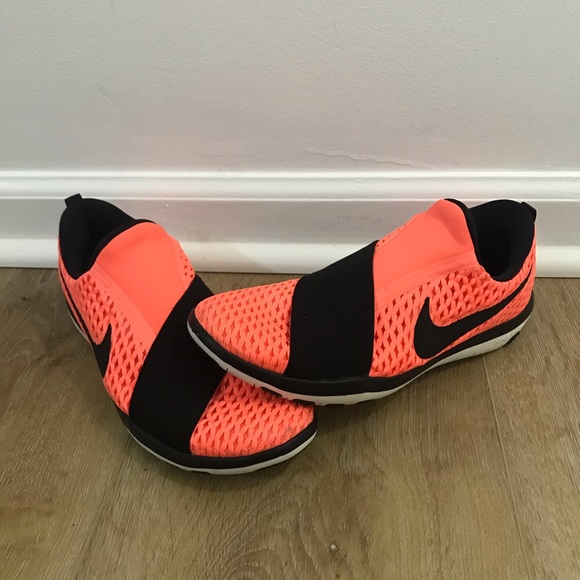 Nike Shoes - Orange and Black Nike Training Shoes Size 7